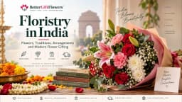 Floristry in India: Flowers, Traditions, Arrangements and Modern Flower Gifting