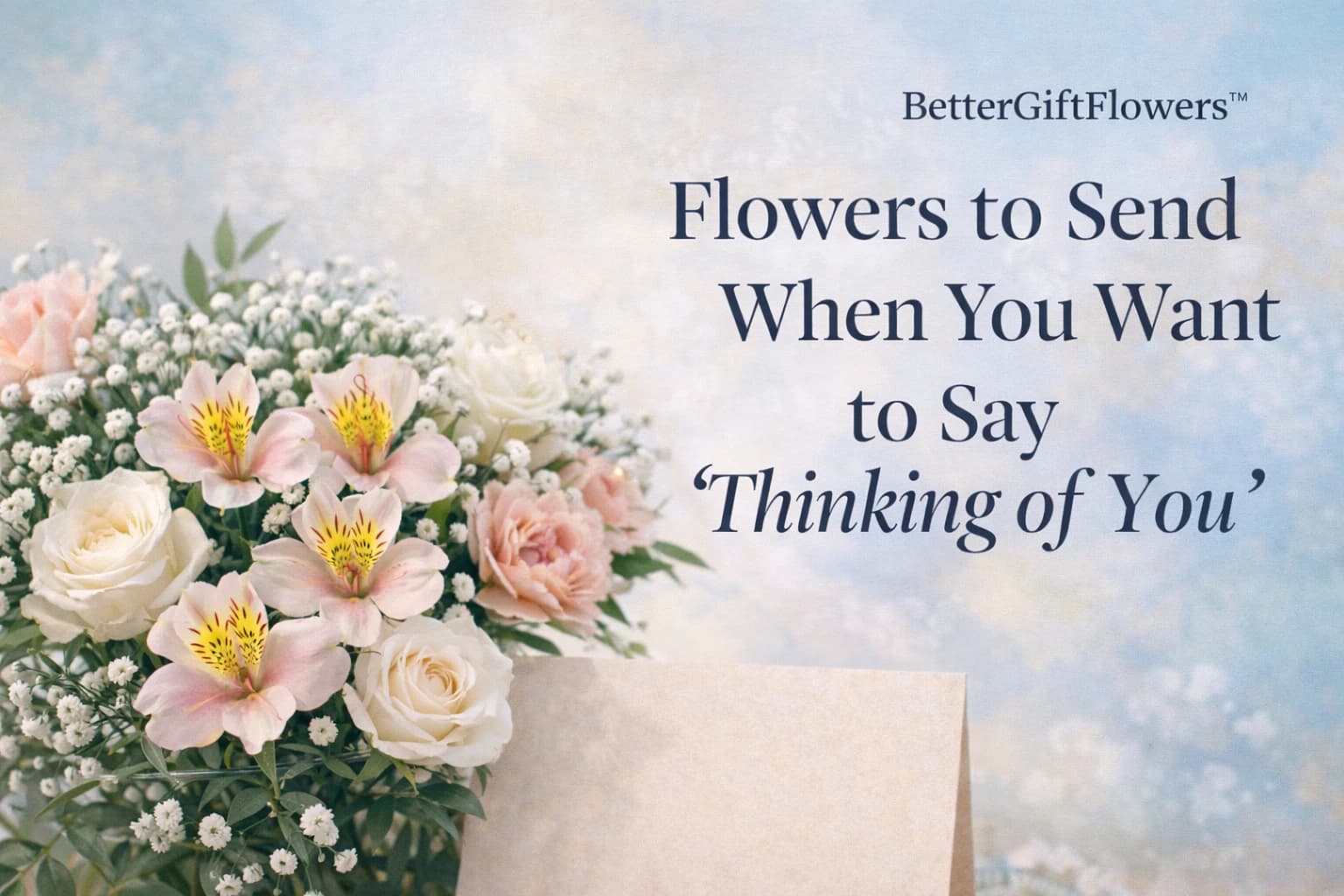 Flowers to Send When You Want to Say “Thinking of You”