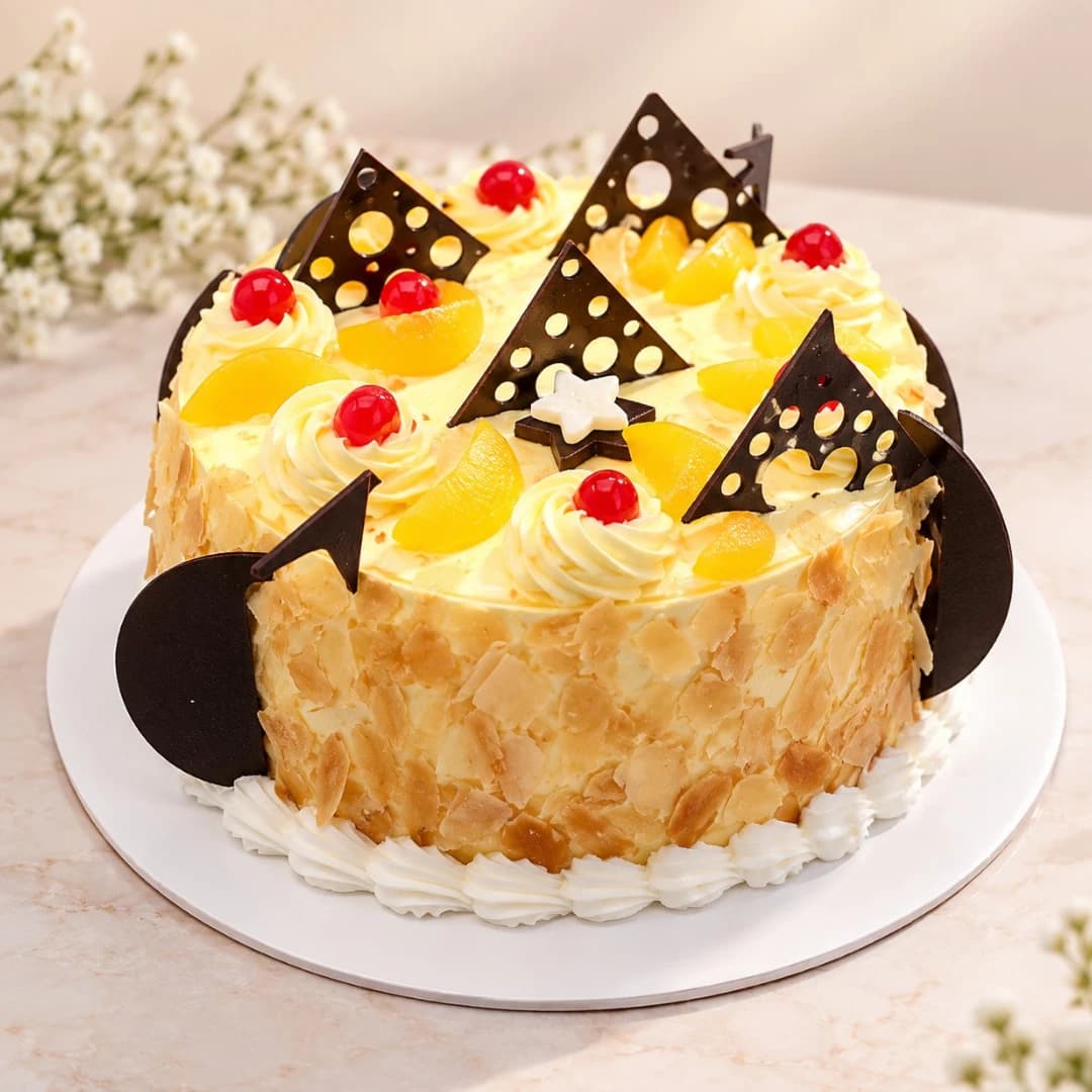 Pineapple Almond Cake