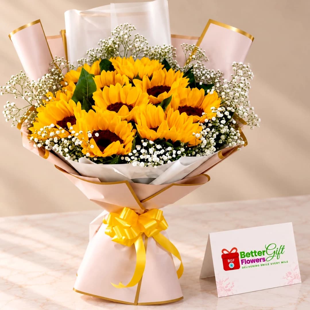 Sunshine Sunflower Bouquet