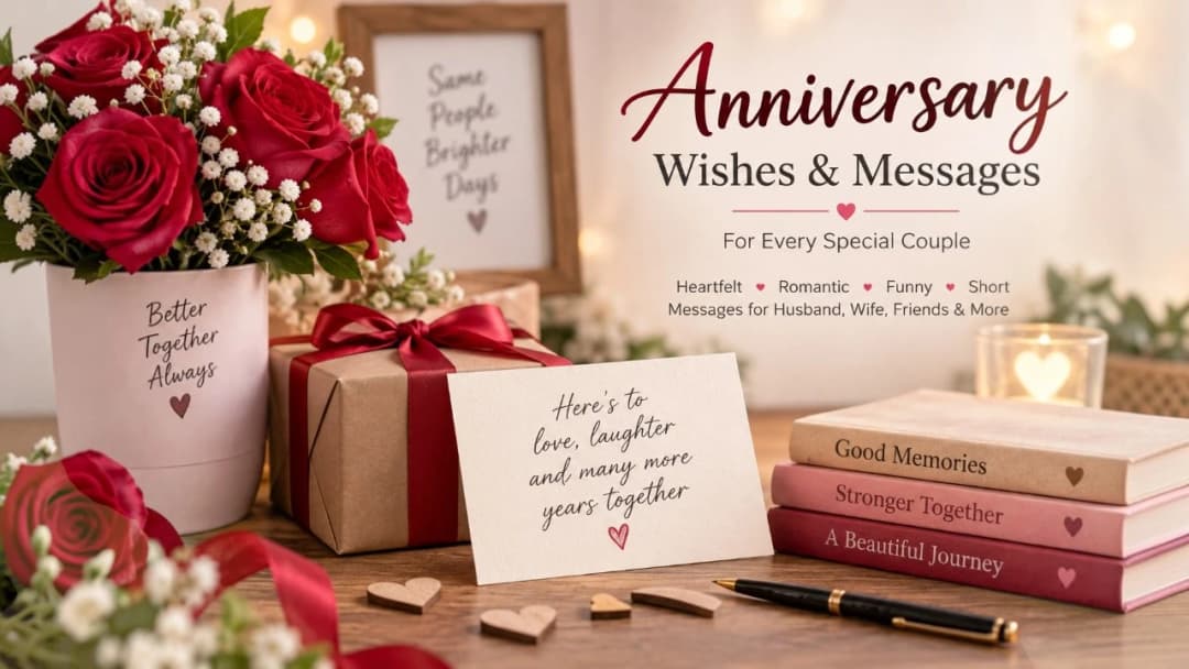 Anniversary Wishes & Messages For Every Special Couple