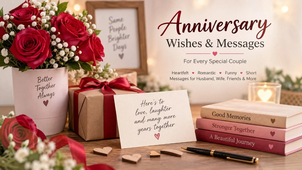 Anniversary Wishes & Messages For Every Special Couple