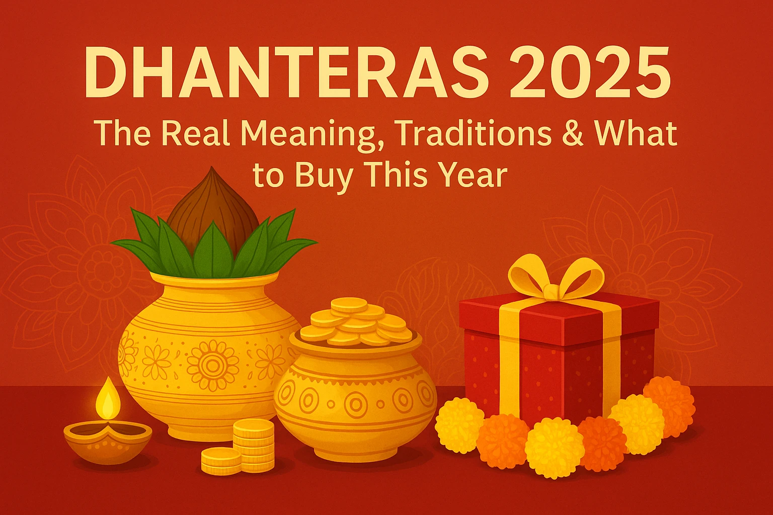 Dhanteras 2025: The Real Meaning, Traditions & What to Buy This Year