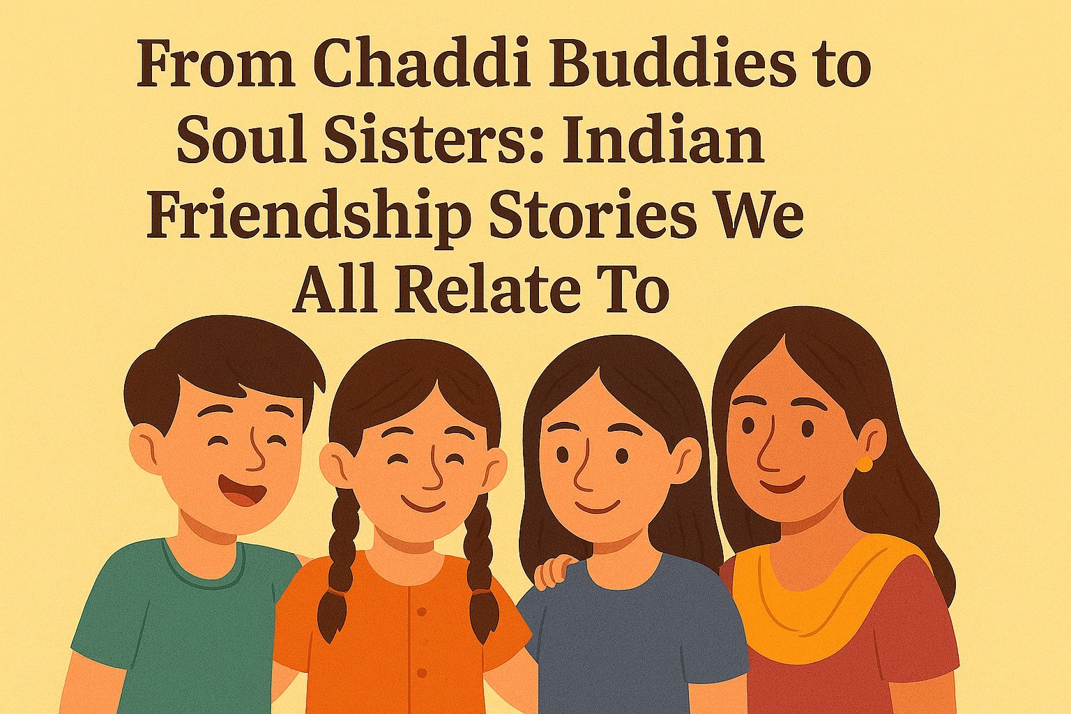 From Chaddi Buddies to Soul Sisters: Indian Friendship Stories We All Relate To
