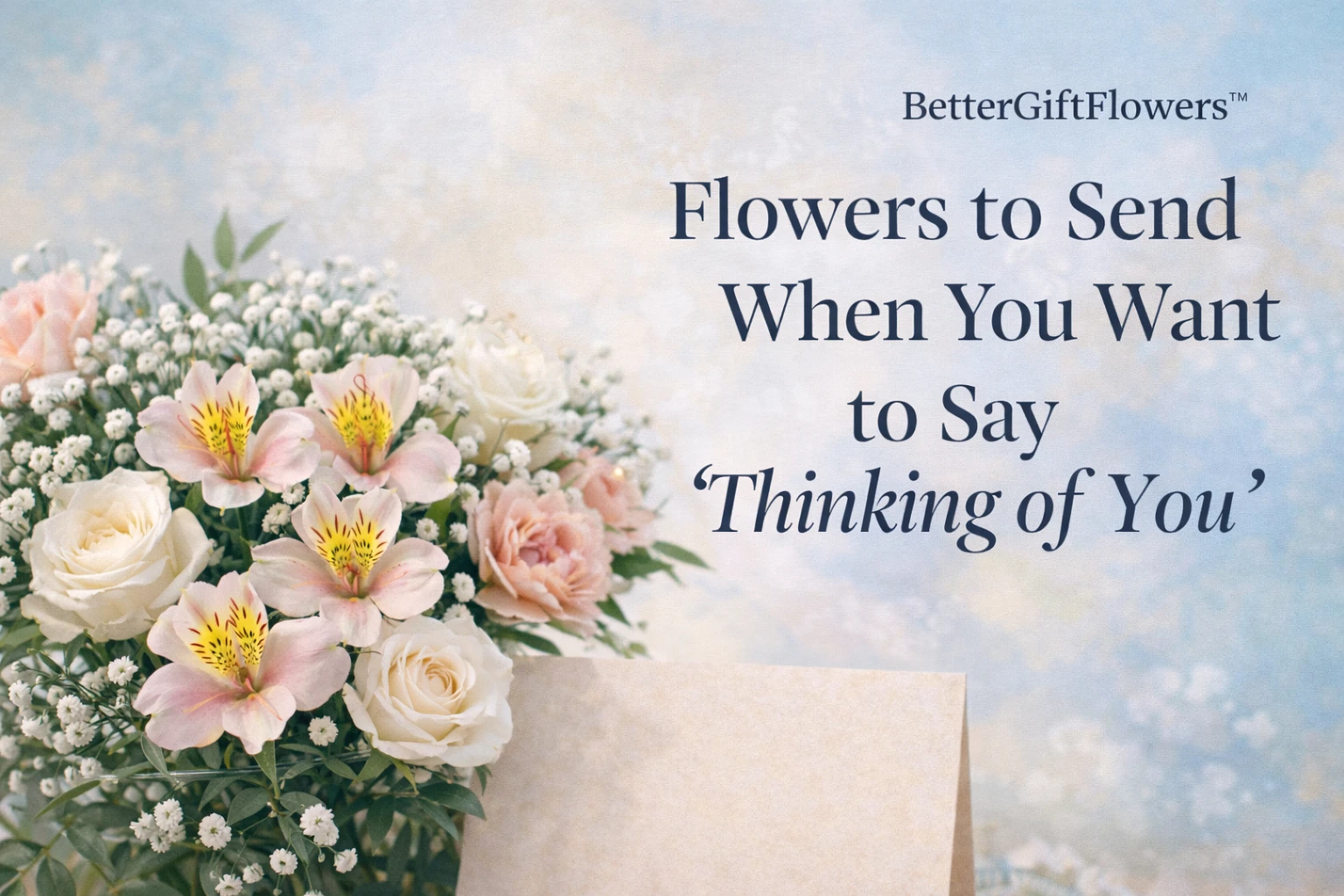 Flowers to Send When You Want to Say “Thinking of Youâ€