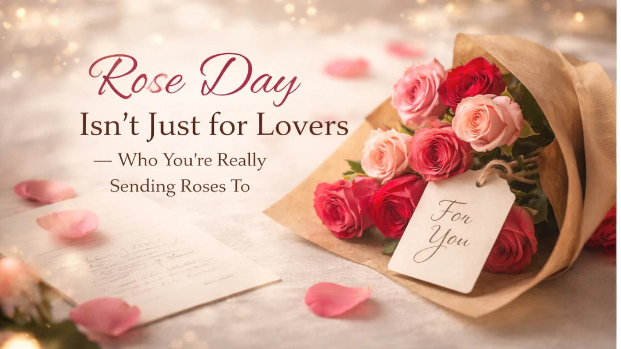 Rose Day Isn’t Just for Lovers — Who You’re Really Sending Roses To