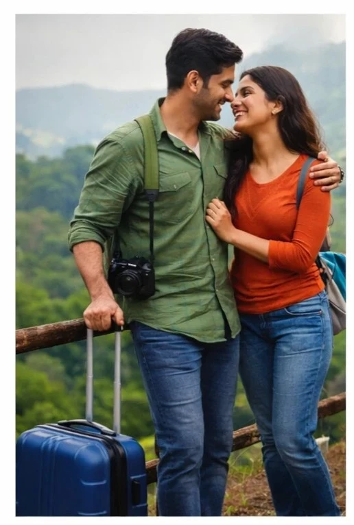 Romantic short getaway surprise planned for a wedding anniversary