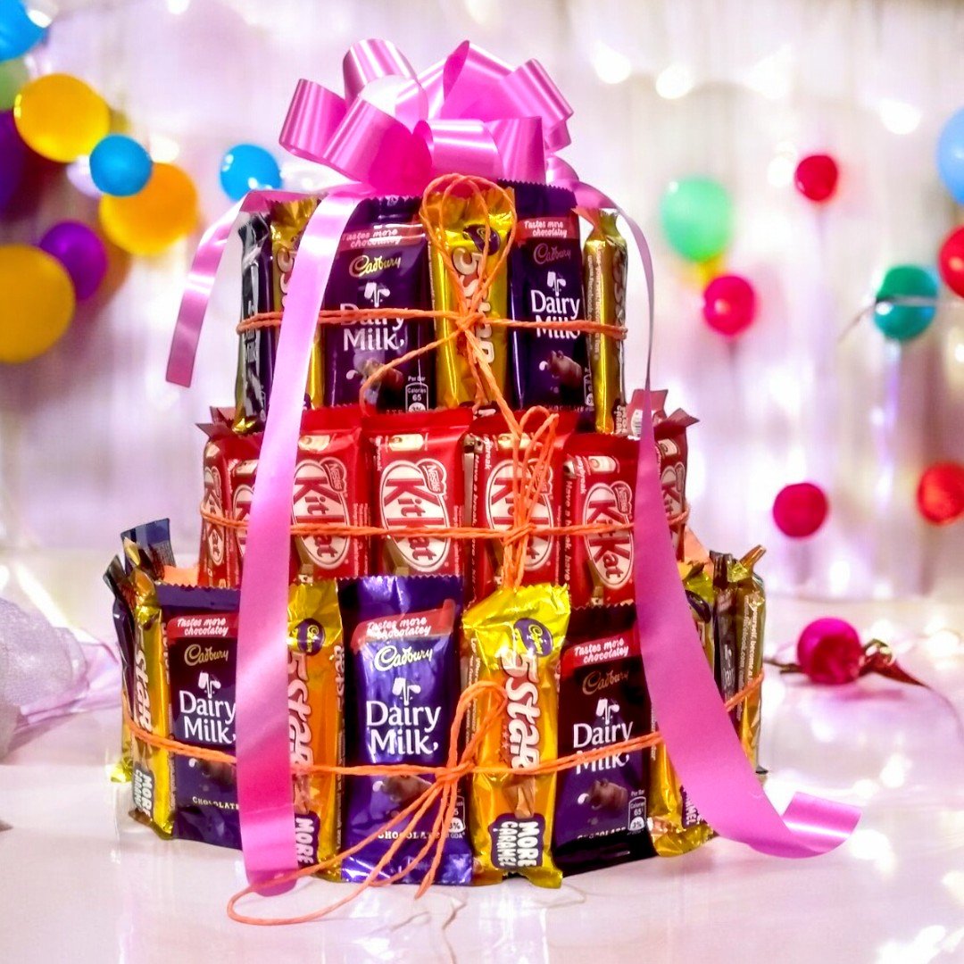 3 Tier Chocolate Arrangement