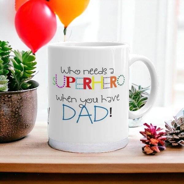 Superhero Dad Mug