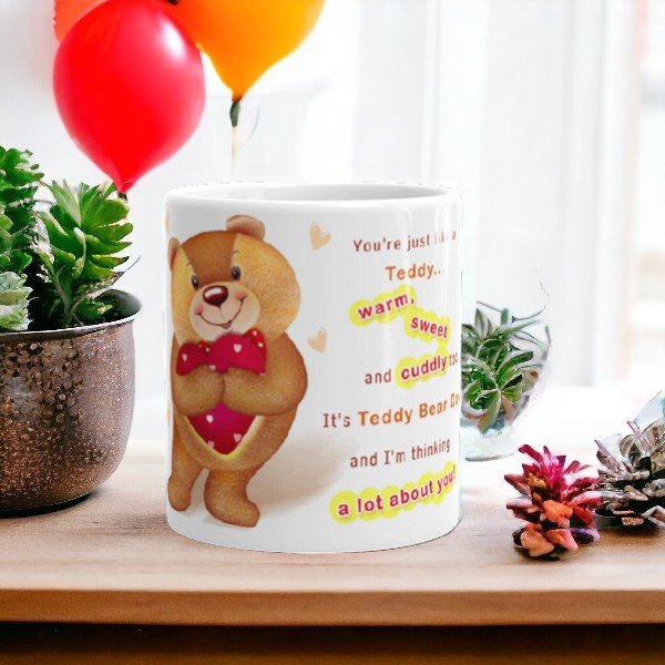 order Happy Teddy Bear Day Mug online