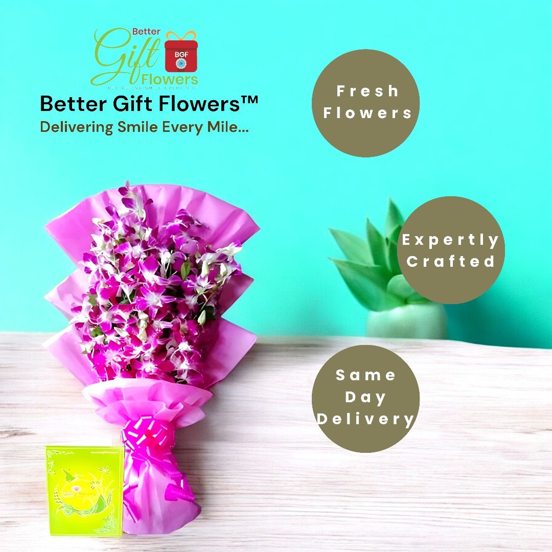 A Beautiful Orchid Bouquet