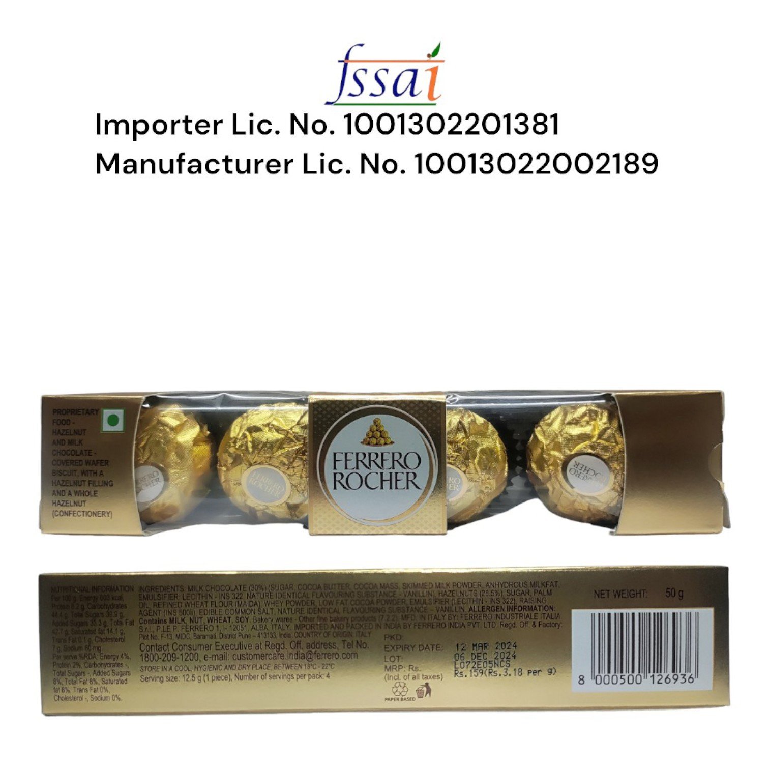 ferrero rocher chocolates pack of 4