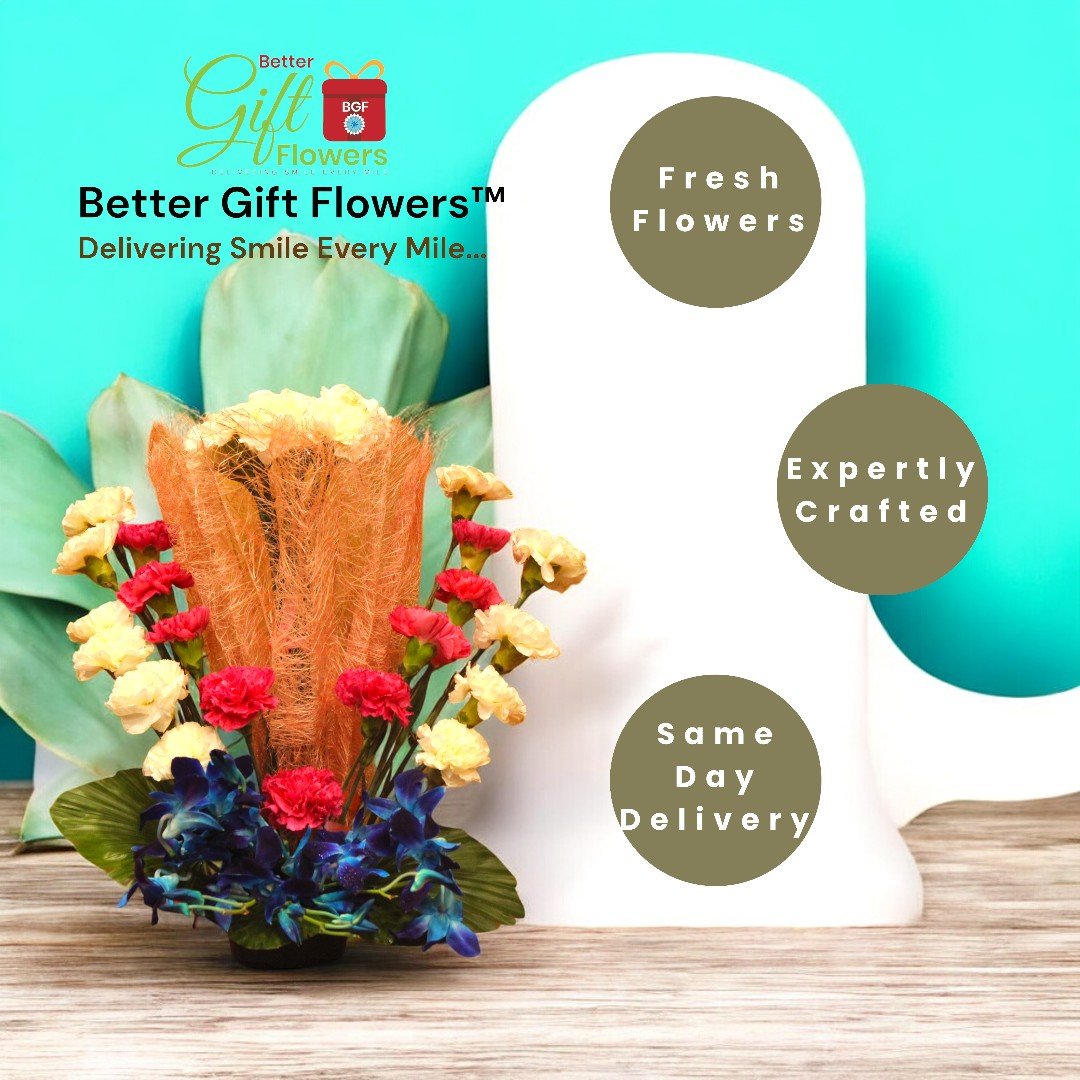 Expertly crafted Mix Flowers and Chocolates by BetterGiftFlowers for same-day delivery.