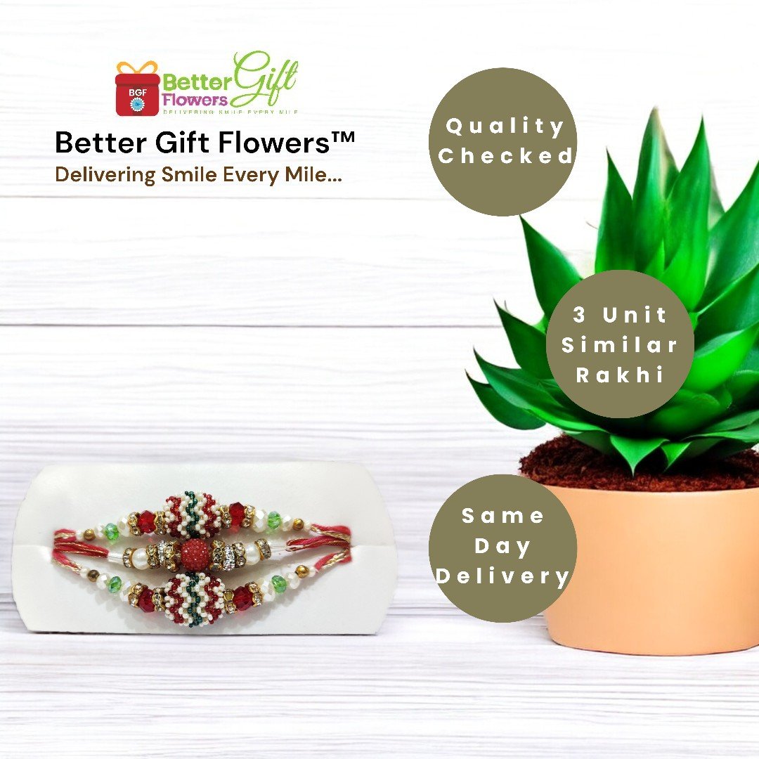 Rakhi And Rose Bouquet
