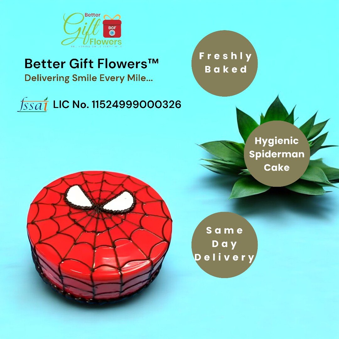 Spiderman Cake