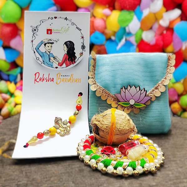 Ganesh Rakhi Set