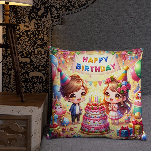 Happy Birthday Cushion