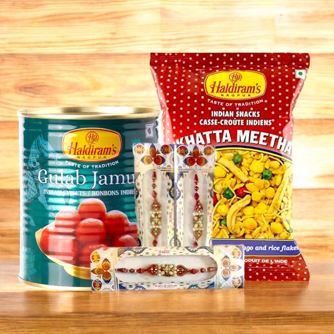Sweet N Salty Rakhi Combo