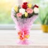 mix roses bunch online delivery