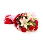 order bouquet of carnations and lilies online