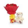 send carnations and teddy online