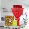 ferrero and roses