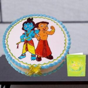 Chhota Bheem And Krishna cake