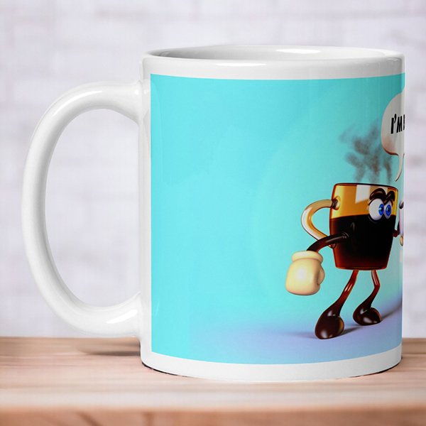 coffee tea fight customized mug