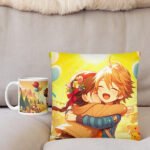 Happy Hug Cushion and Mug Combo