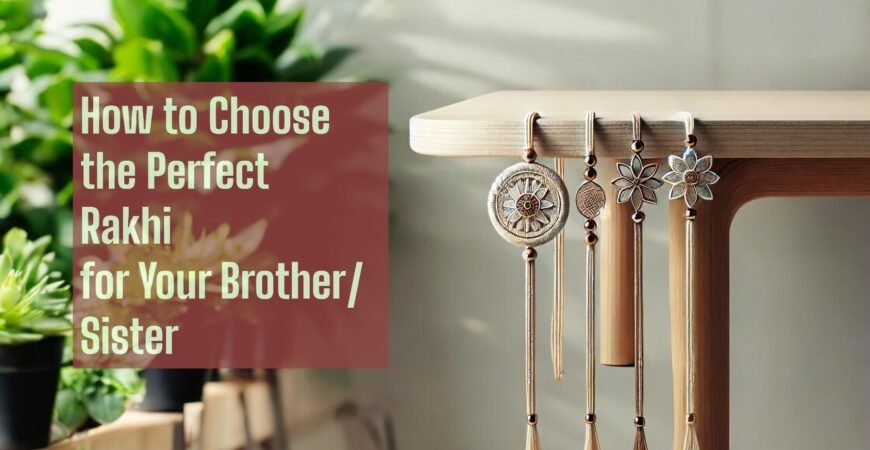 how to choose perfect rakhi for brother